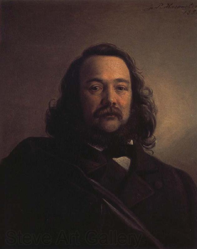 Johann Peter Hasenclever Ferdinand Freiligrath Spain oil painting art